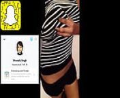 Hot Indian college girl making self video for her bf from selfie for bf