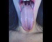 Beth Kinky - Teen cumslut offer her throat for throat pie pt2 HD from mouth thong theeth uvula fetish
