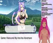 VTuber LewdNeko Plays Kiara's Ara Ara Adventure Part 3 from jeki chan adventure xxx
