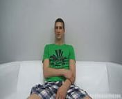 CZECH GAY CASTING - LUKAS (7702) from gay kis