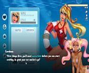 Girls overboard [Hentai Cute game] Ep.1 sexy mermaid and lifeguard girls on the beach from red haired teen siren halo spreading her fuckable ass and bald pussy on the couch 01 jpg