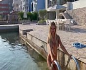 Monika Fox Morning Swimming Naked In The Bay from 卡卡湾厅qs2100 cc卡卡湾厅 wpg
