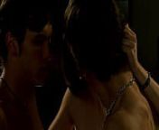 Clara Pradas nude sex - SEX, PARTY & LIES - topless Spanish teen actress making out with two men - Mentiras y Gordas from nude scene in movie men