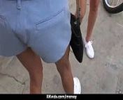 Tight teen fucks a man in front of the camera for cash 4 from modz nudenimal sex man fuck