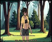 Tomboy Sex in forest [ HENTAI Game ] Ep.2 hot footjob in the tent ! from my forest home hentai pc game