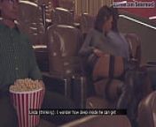 Wife With Stranger In Movie Theater from kini