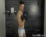Muscle Flex - Casting 17 - Jeremy Brown from straight boys web video gay
