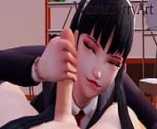 Tomie - Handjob Animation from lol 3d