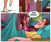 Espiando o casal trepar - Os Sacanas Quadrinhos porn&ocirc; from venky porn comics telugu