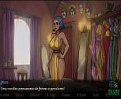 Game of Whores ep 10 Espiando Dany e Sansa pela porta from la casa targaryen