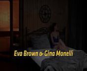 Brunette Besties with Eva Brown,Gina Monelli by VIPissy from eva peeing bed
