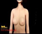 155cm Hellen Irontechdoll beautiful sex doll for men Love Doll from hellen lukoma ugandan curvy booty video