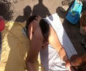 Eva Sumisa. Exhibida por mi Amo en la playa como una zorra. La Tejita -Tenerife from beach whore