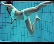 Super hot Hungarian teen underwater Nata Silva from shakila de silva bikini