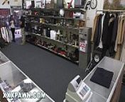 XXXPAWN - Felicity Feline Needs Money Quick, So She Goes To A Pawn Shop from desi fuck in shop