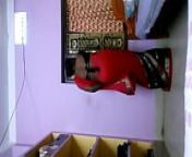 Deepika bhabhi in red hot saree shaking ass in her home from silk satin sarees