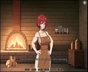 TOMBOY Love in Hot Forge [ Hentai Game ] Ep.4 FEMDOM titjob in the kitchen ! from japanese lesbian tomboy sex pornbangla sex vi