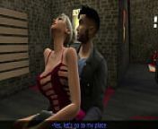 Sims 4, Gold digger drilled after club in coffin from romantic movie horror