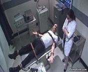 Bad cop straps doctor and fucks her from police doctor