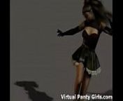 I can be your virtual French maid from little 3d