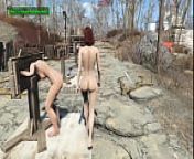 F1 from fallout 4 piper cait valkyrie and i have some fun without curie