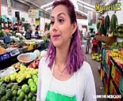 MAMACITAZ - #Veronica Leal - Big Ass Colombian Babe Gets Her Pussy Slammed Hard from carne de mercado