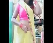 Swathi naidu sexy in yellow saree from sajjini in yellow saree