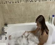 Singing into bath from very very long hair purnuma hair playx x xbangla panu hdsan