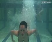 Sexy girls swirling in the water together from hd sex vodis