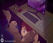 Under the Desk Deepthroat (Futa) from girl sex video cartoon casual xxx bus