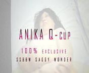 Anika Q - Heavy On Back Jiggles from anika kabir shokh boob