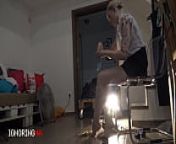 Hot Blonde from Finland in Stockings and with a Miniskirt No Panties tries to seduce Her Teacher by playing with her Cock from mimi kunny leone sex 3