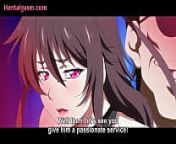 Mizuki shiranui Final Scene having sex at stripClub with Men from hentai anime sex scene