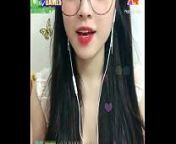 Hotgirl Xuka livestream Uplive from sandun perera facebook live