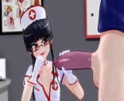 Nurse Rory - Milking Time! from 3d mmd