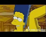 Simpsons Hentai - Cabin of love from draw hentai