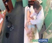 Fake Hospital Shy patient with soaking wet pussy squirts on docs fingers from jyati