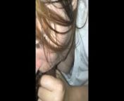 White Girl With Braces Sucks Dick Good from kemo
