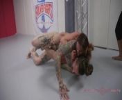 Bella Rossi rolls harder than ever in her wrestling match against Ruckus from stayfree pad pora photo