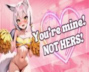 Your Cheerleader Bestfriend Dog Girl Is Jealous Of Your Dog Girl Girlfriend [F4M][Erotic Audio RP] from diddly donger patreon lewd asmr video and lewd photos set leak