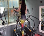 Hot milf fucked in a fitness club from tamil anty fucking videos