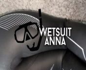 Annas new huub wetsuit from in the hood