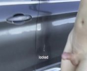 Locked out of car completely nude, cumming to get the key (inspired by naughtygardengirl) from indian aunty caught peeing outs