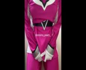 【戦隊ヒロインが尿意に負けてしまい おもらし】誰よりもピンチだった おももレンジャー #Power Rangers #omorashi #peeaccident #desperation Wet from power ranger mega force nude photo