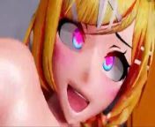 Futanari Futa Anal Gangbang Huge Cumshots 3D Hentai from 3d hentai futanari lition