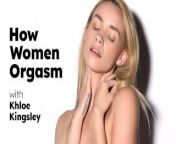 UP CLOSE - How Women Orgasm With Petite Blonde Khloe Kingsley! SOLO FEMALE MASTURBATION! FULL SCENE from saudi arabia gaddama sex
