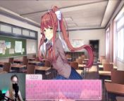Doki Doki Literature Club! pt. 5 - Sharing our poems with Monika! from indian actresses nude poem