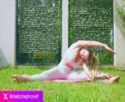 Sexy Outdoor Yoga by Stella Cardo from new stella cardo