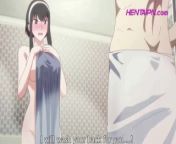 ▰ Busty Naked Sister Wants to Wash The Back of Stepbro ▱ HENTAI X Family from madoc hentai porney x