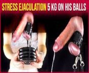 Femdom Milking Gloryhole Torture – 5 KG ON HIS BALLS | Era from japanese kissing sex videos
